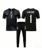 Billige Brasil Alisson Becker #1 Keeper Hjemmedraktsett Barn VM 2026 Kortermet (+ Korte bukser)